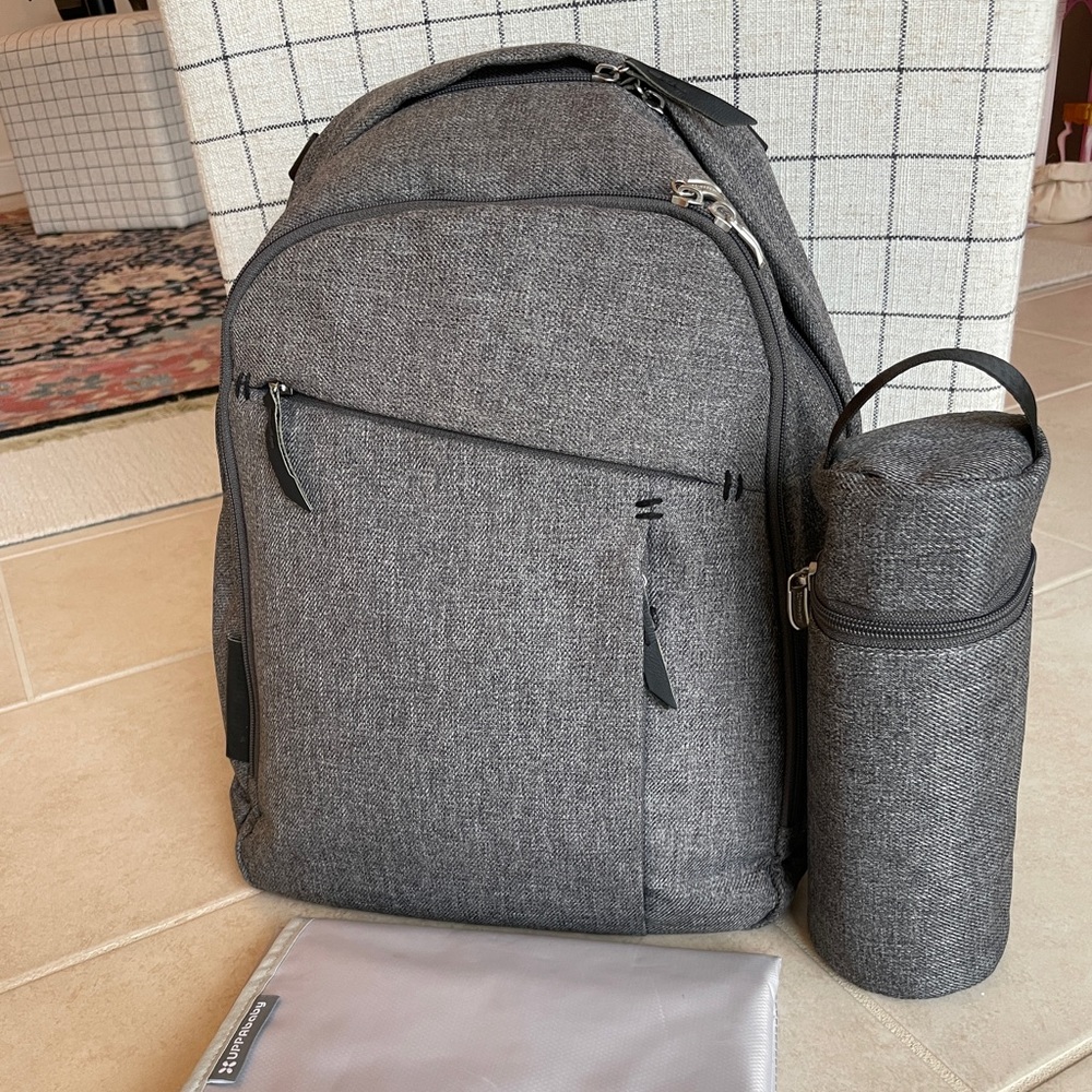 Uppababy Diaper Bag Backpack Gray Charcoal